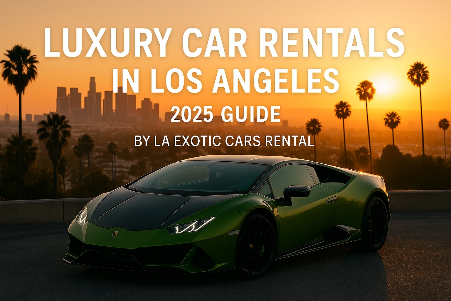 Best Luxury Car Rentals in Los Angeles (2025 Guide) | LA Exotic Cars Rental
